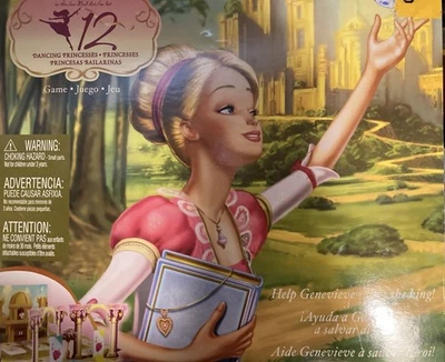 Barbie 12 Princesas Bailandoras Juego de Mesa Foto 1 de 3