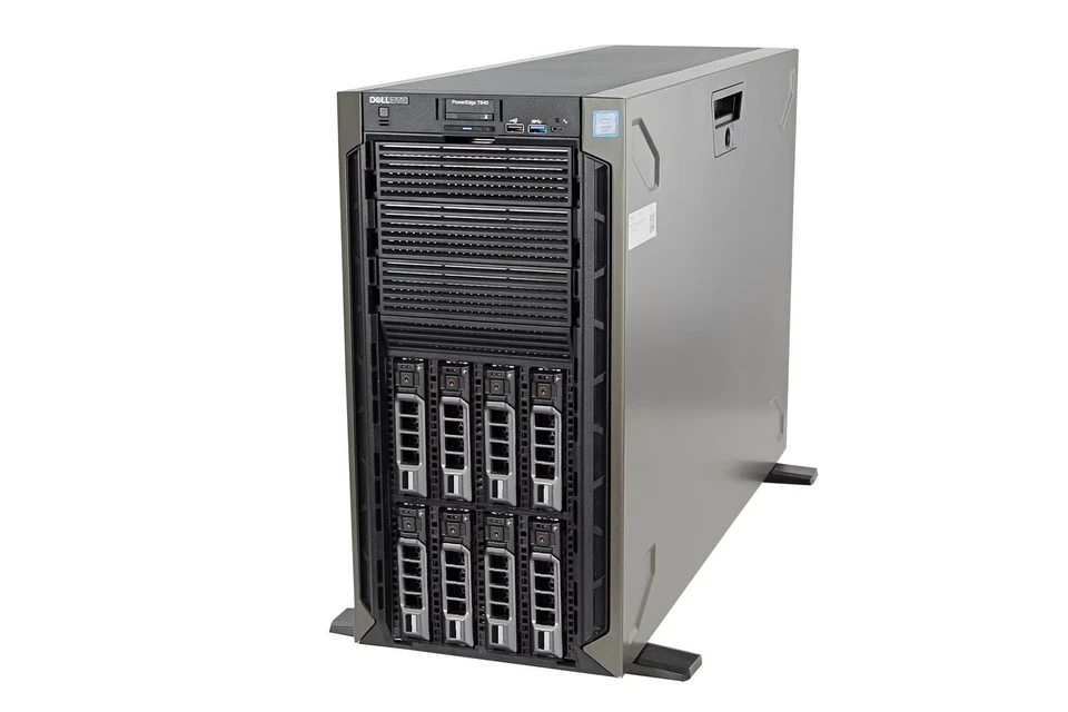 Server Dell PowerEdge T640 8x3.5" 1xGold 6130 32GB 2x480GB SSD H730P+ iDRAC9 - Image 1 of 1