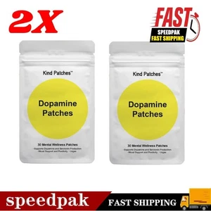 2X Parches Kind Parches Dopamina Bienestar Mental para Apoyo del Estado de ánimo y Positividad - Imagen 1 de 10