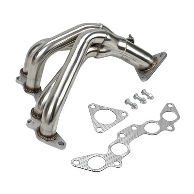 STAINLESS STEEL EXHAUST MANIFOLD HEADER FOR 90-99 TOYOTA CELICA 2.2L 5S-FE - Image 1 of 4