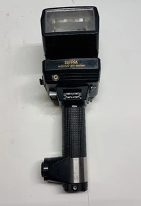 Sunpak Auto 622 Blitzgerät mit ZH-1 Zoomkopf - Griffhalterung Vintage - ungetestet - Bild 1 von 6