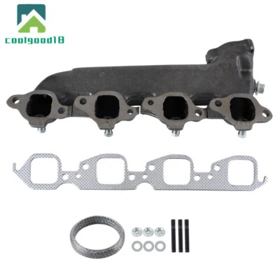 Coletor de escape esquerdo com kit de junta para Chevrolet Blazer C10 C20 G30 K30 P30 V8 - Imagem 1 de 4