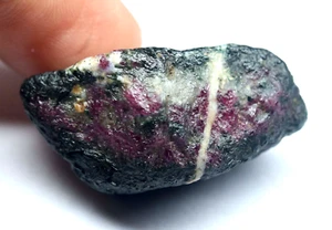 Certified Natural Untreated Ruby In Zoisite Green Pink Loose Gemstone 69.80 Ct - Picture 1 of 7