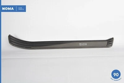 04-10 BMW 535xi E60 Front Right Passenger Side Outer Scuff Plate Panel Black OEM - Image 1 of 4