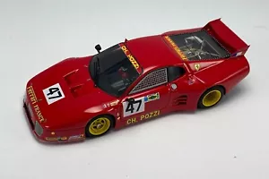 .kit Ferrari 512BB Team Pozzi #47 24hrs Le Mans 1981 - Arena Models kit 1/43 - Foto 1 di 1