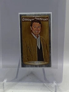 2019 UD Goodwin Mini Black Wood Lumberjack 6/8 Wayne Gretzky - Bild 1 von 2