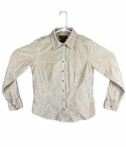 Eddie Bauer Damen kleine klassische Jeansjacke in hellbraun, Baumwolle - Bild 1 von 7