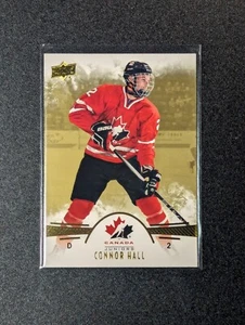 69 Connor Hall - Gold Parallel - Team Canada Juniors 2016-17 - Upper Deck - Bild 1 von 2