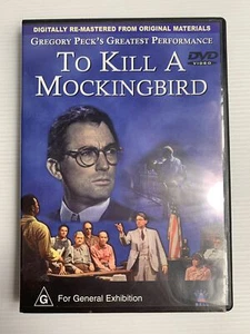 To Kill A Mockingbird Gregory Peck DVD R4 Classic Movie - Picture 1 of 4