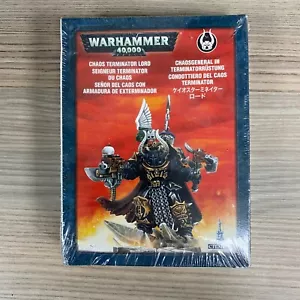 CHAOS SPACE MARINES TERMINATOR LORD SORCERER WARHAMMER 40,000 40K 2007 HERETIC - Picture 1 of 6