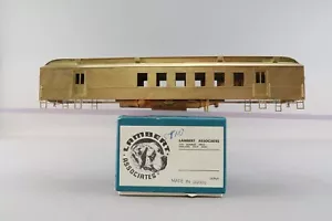 HO BRASS LAMBERT 832 RPO RAILWAY POST OFFICE CAR UNPAINTED JAPAN - Picture 1 of 15