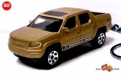 🎁RARE KEYCHAIN 2016 GOLD HONDA RIDGELINE™ CUSTOM Ltd Ed. GREAT GIFT NOVELTY🎁🎁 - Image 1 of 4