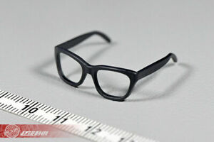 1/6 Black Plastic Glasses Eyeglasses Frame Model For 12'' Figure Model Acces New