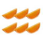 10 Pcs Food Props Lemon Slice Decoration Slices Model Fruit