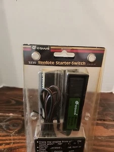 NOS Equus Engine Push Remote Starter-Switch W/ Cables #3230 - Fast Shipping - Picture 1 of 7