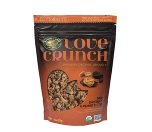 Love Crunch Organic Granola, Dark Chocolate and Peanut Butter, 11.5 oz Bag - Picture 1 of 7