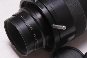 Nikon Micro-Nikkor 55 mm 1:2,8 - 32 montado para 74 mm copia buen vidrio - USADO E28 - Imagen 1 de 6
