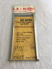 NOS No-Bend Aluminum License Plate Holder Support, Vintage All Cars Accessory