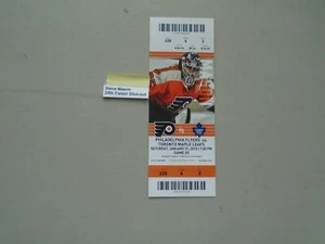 Steve Mason 25 Career Shut-Out   Philadelphia Flyers - Picture 1 of 3