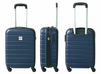 Maleta Trolley Equipaje de Mano Viaje Dura Ligero En ABS 4 Ruedas 026 - Imagen 1 de 4