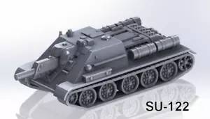 Russisch - SU-122 SPG (3) - Bild 1 von 3