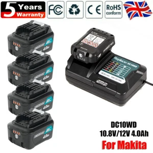 Reemplace la batería Makita 10.8V 12V 4.0Ah BL1041B 1040 BL1021 1020B 1015 CXT DC10WD - Imagen 1 de 27