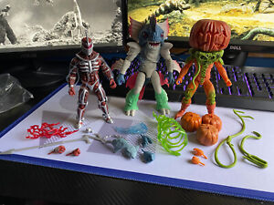 Hasbro Power Rangers Lightning Collection Lot of 3 Pumpkin Pirantishead Zedd