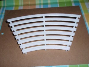 O Scale Bleacher Deep Curved - Custom colors - You pick the colors you want! - Picture 1 of 6