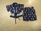 Japanese Hapi Jacket Shorts Outfit Toddler 90 cm/2T Outfit "Amaenbou"