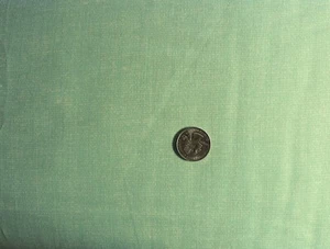 100% Cotton Fabric The Look of a Weave in Mint - By the Yard - Picture 1 of 2