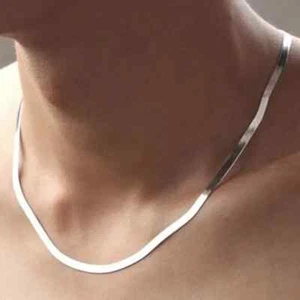 NEU Cadena de collar de diseño de lujo de plata 925 para mujeres y hombres - Bild 1 von 24