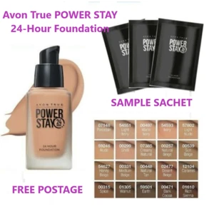 Avon True Power Stay 24-Hour Foundation SAMPLE SACHET **FREE P&P** - Picture 1 of 1