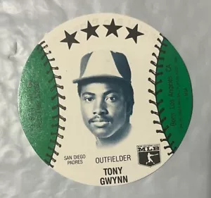 1985 JOX Thom McAn Baseball Disc TONY GWYNN - Picture 1 of 2