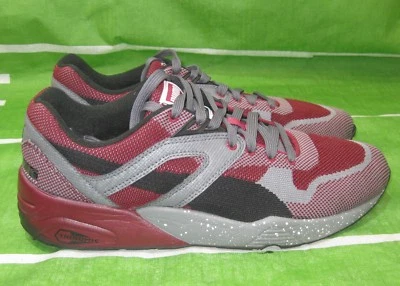 彪马 36100401 R698 针织网眼飞溅-可选男式 9.5 码 — 第 1/4 张图片