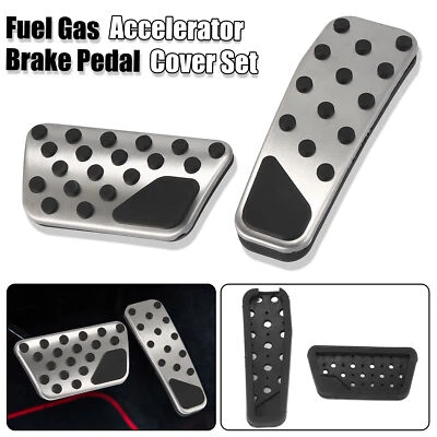Brake Pedal Gas Accelerator Pedal Cover fit for Dodge Challenger Charger 09-19 - Изображение 1 из 4