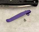Matte Purple Pocket Clip For Benchmade Bugout 535 Bailout 537 Osborne 940 Knife