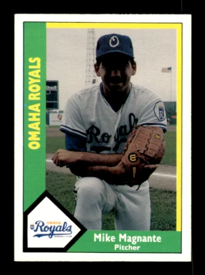 1990 CMC # 181 Mike Magnante Card (ML) Omaha Royals - Image 1 of 2