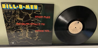 Bill-O-Men Bill O Men, "African Music", Vinyl Martinique, West Indies French Foto 1 de 3