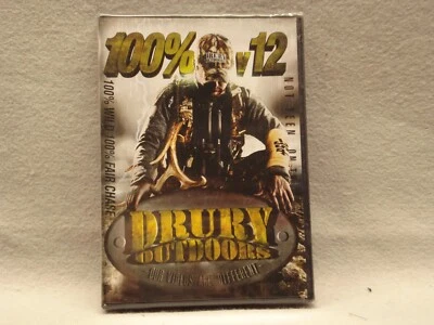 Drury Outdoors "100%  v 12 White Tail Hunting DVD New / Sealed - Image 1 of 2