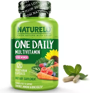 Naturelo One Daily Multivitaminico per Donna - 120 Capsule Vegane - Foto 1 di 8