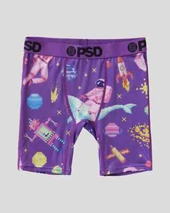 PSD Boy's Astronaut Shark Youth Boxer Briefs, Sz SMALL (6-8) - Picture 1 of 2