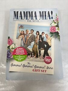 Mamma Mia (DVD, 2009, 2-Disc Set, WS Gimmie Gimme Gimme More Gift Set DVD/CD...