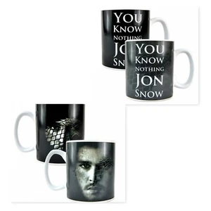 Tazza effetto termico - Game of Thrones (John Snow) [MUGBGT06] NUOVA & IMBALLO ORIGINALE - Foto 1 di 9