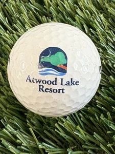 Atwood Lake Resort & Golf Club Logo Golf Ball- Sherrodsville Ohio OH - Picture 1 of 1