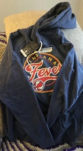NWT Indiana Fever Homage WNBA Hoodie Sweatshirt (size: XL) Navy Blue - Picture 1 of 8