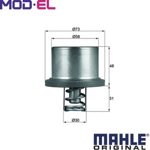 THERMOSTAT COOLANT THD 2 89 FOR PORSCHE CAYENNE M48.51/01 4.8L 8cyl CAYENNE 3.6L - Picture 1 of 16