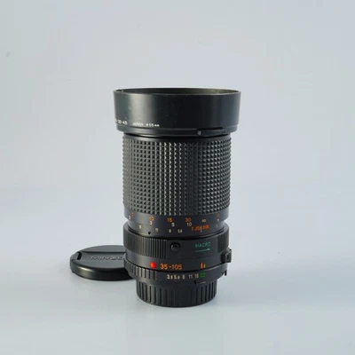 VERY GOOD MINOLTA MD Zoom 35-105mm F/3.5-4.5 Zoom Lens - Image 1 of 4
