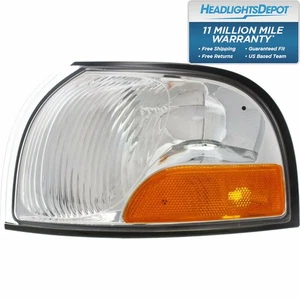 Front Park Light Chrome Left Fits 99-02 Mercury Villager/99-00 Nissan Quest - Picture 1 of 7