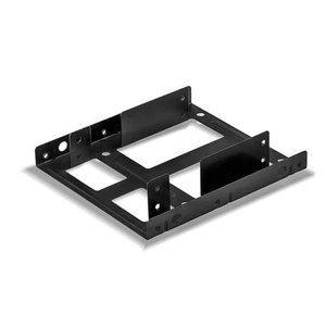 Lindy Caddy Rahmen Adapter Konverter Von 3,5" Auf 2 X 2,5" Hdd Ssd Festplatte - Bild 1 von 4