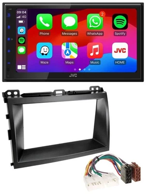 JVC Bluetooth 2DIN MP3 DAB USB Autoradio für Lexus GX-470 (2003-2009) - Bild 1 von 4